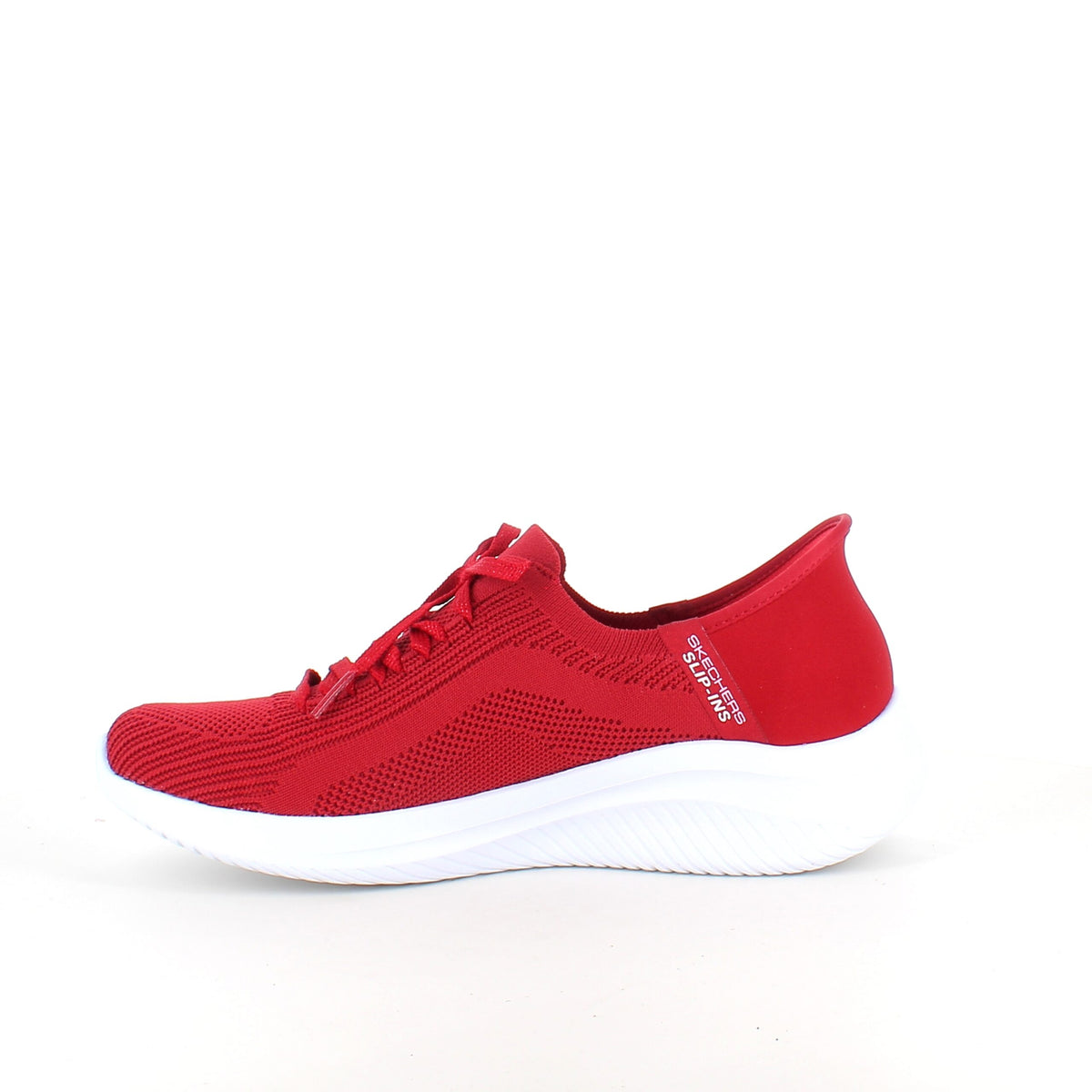 Rød Skechers Slip-ins med glimmer detaljer
