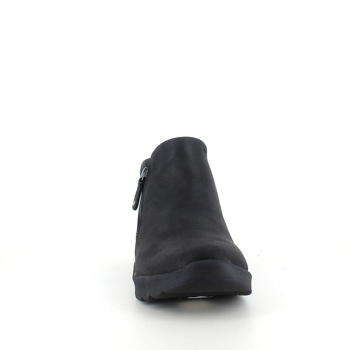 Elegant sort støvlet med meomory foam fra Skechers