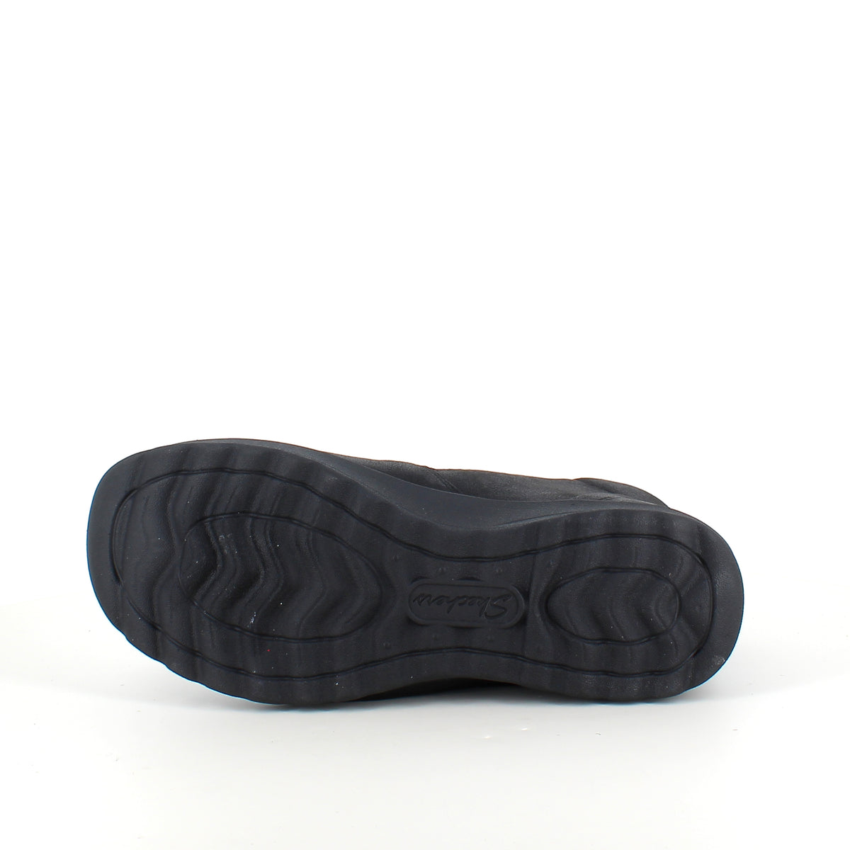 Elegant sort støvlet med meomory foam fra Skechers