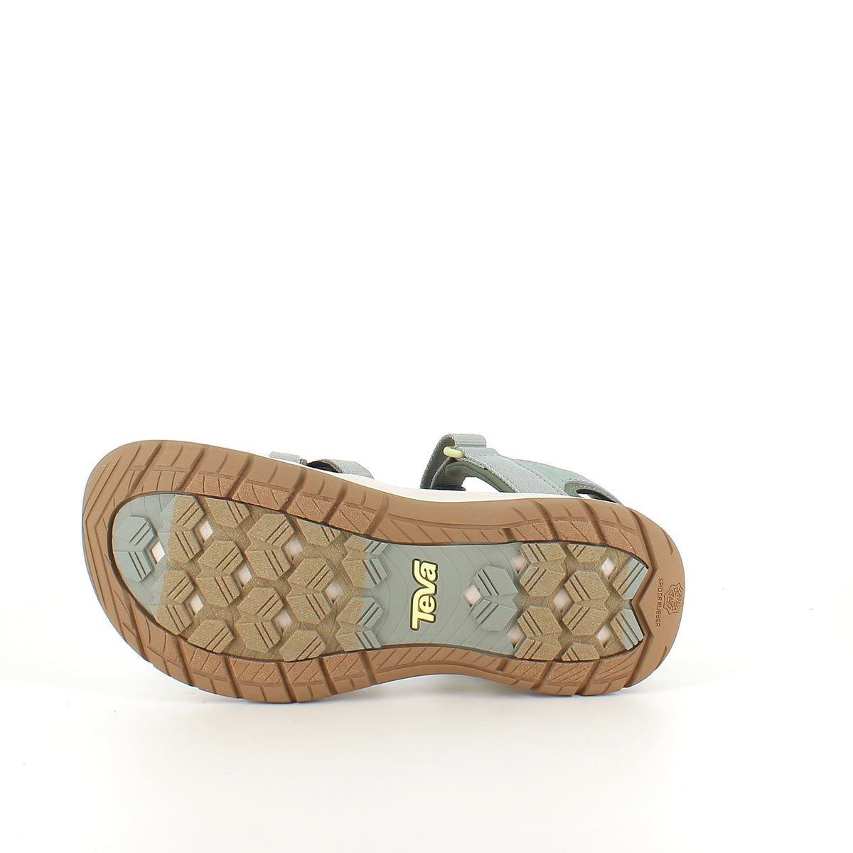 Grøn Teva sandal med svangstøtte og ekstra komfort
