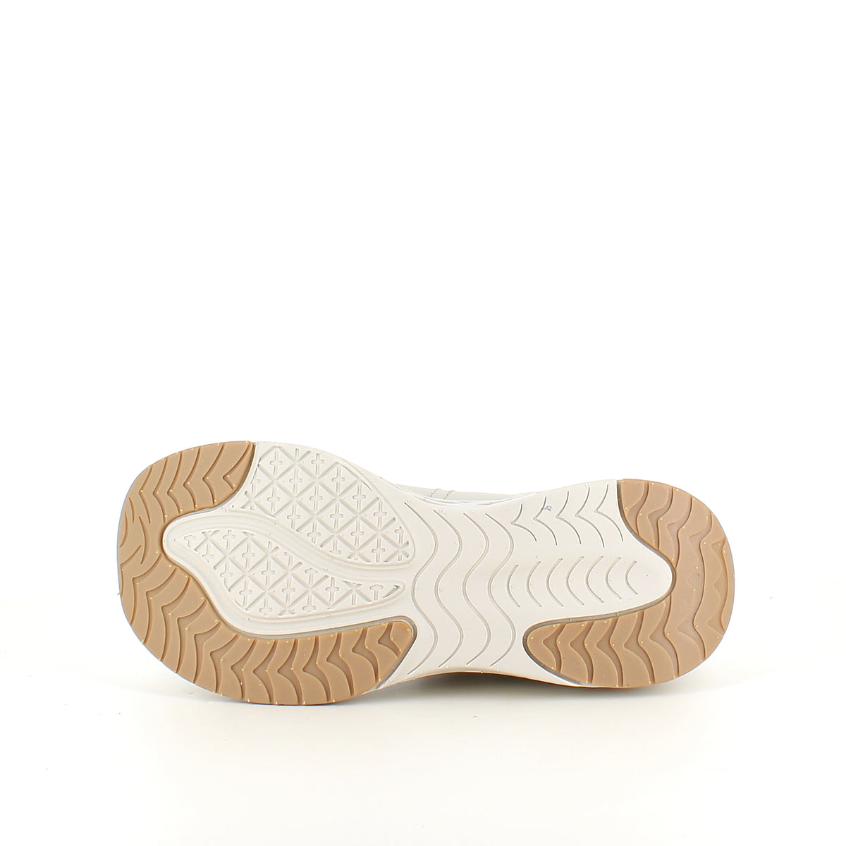 Beige Whistler sneaker med stødabsorbering og praktisk lynlås