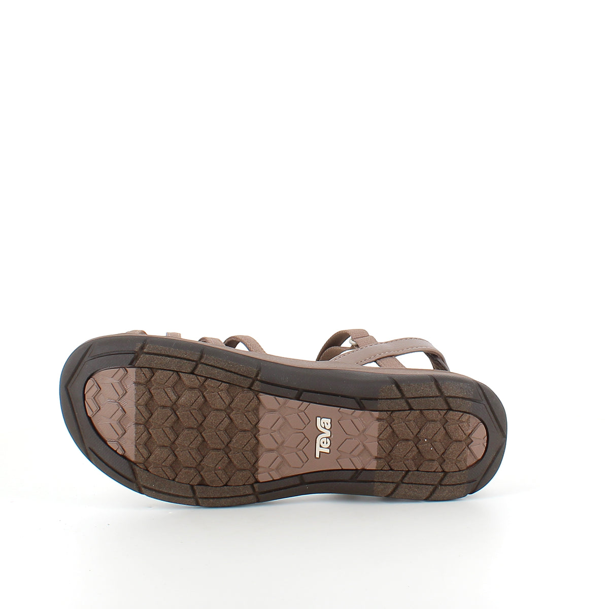 Brun Teva Tirra Traveler sandal med svangstøtte og perfekt pasform