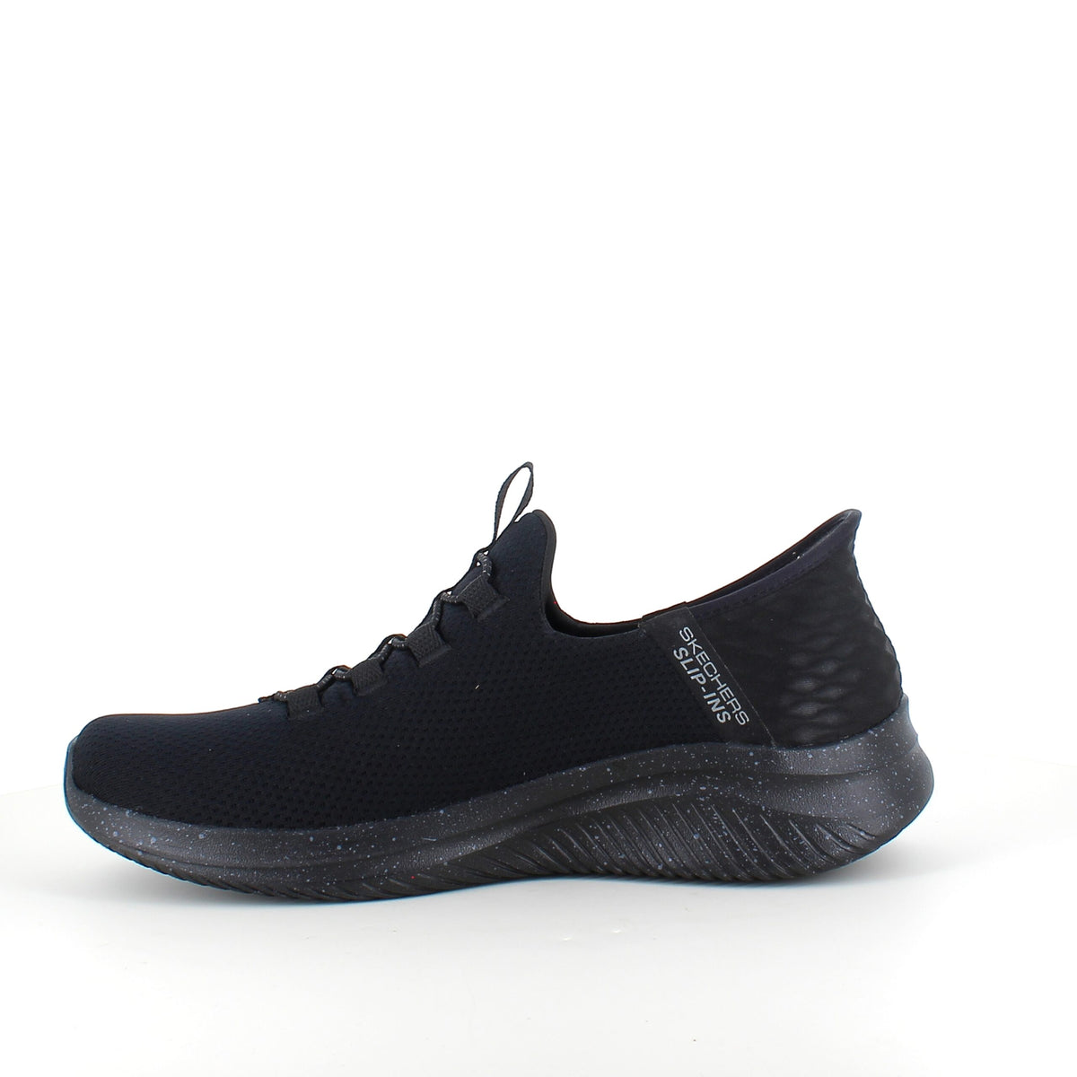 Sort Skechers Slip-Ins med overdel i stretch