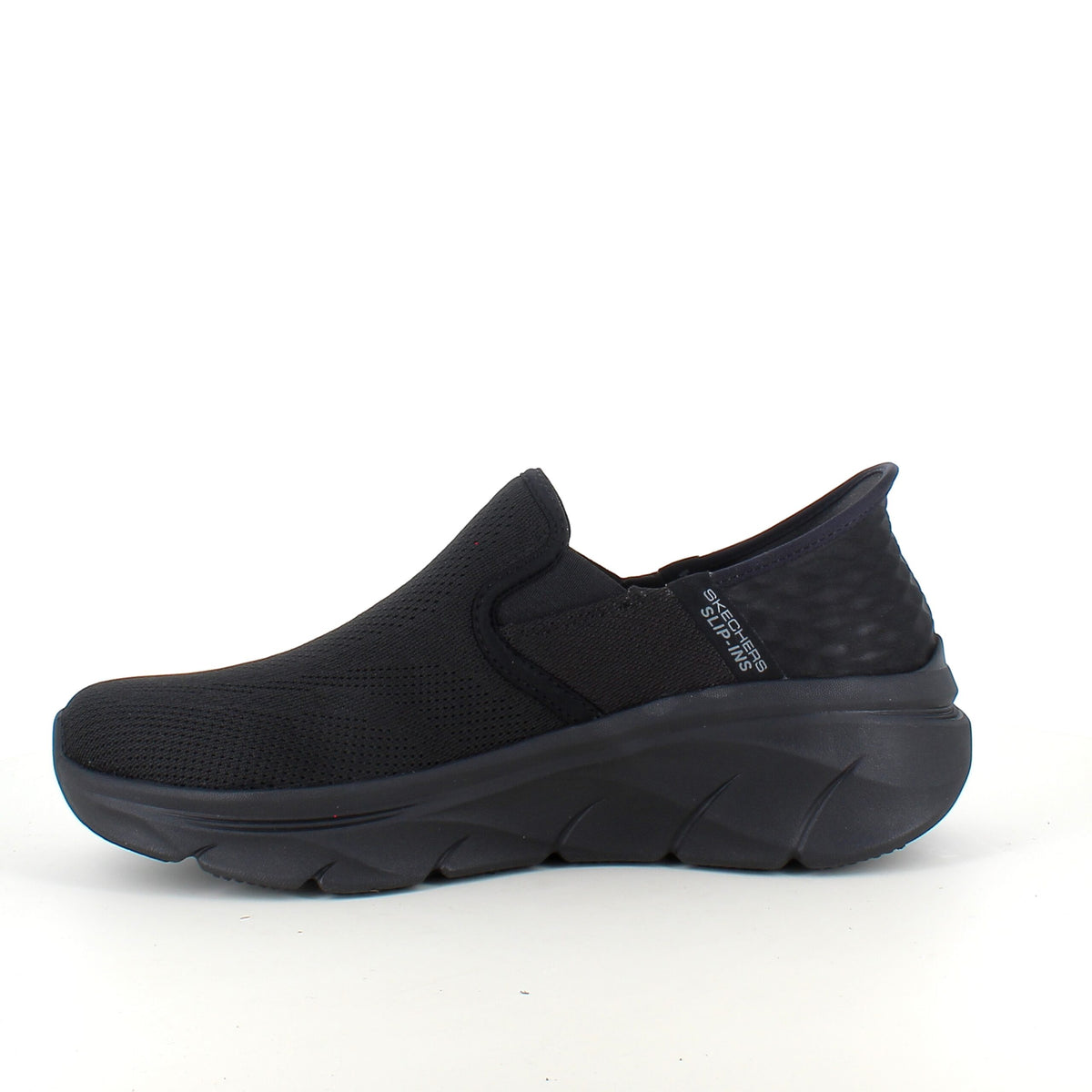 Sort herre slip-in sko fra Skechers