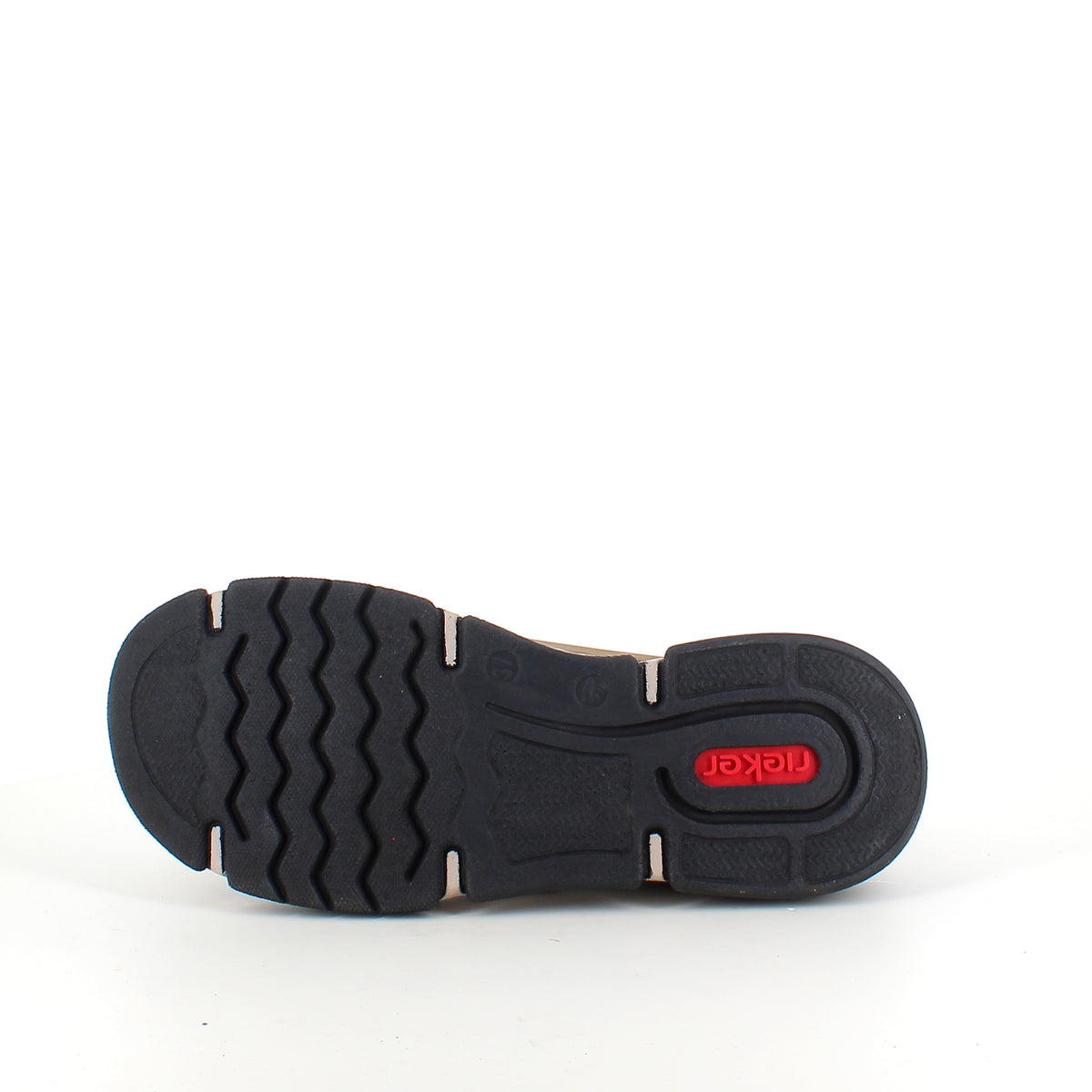 Rieker sneakers til dame i brun med leopard detaljer