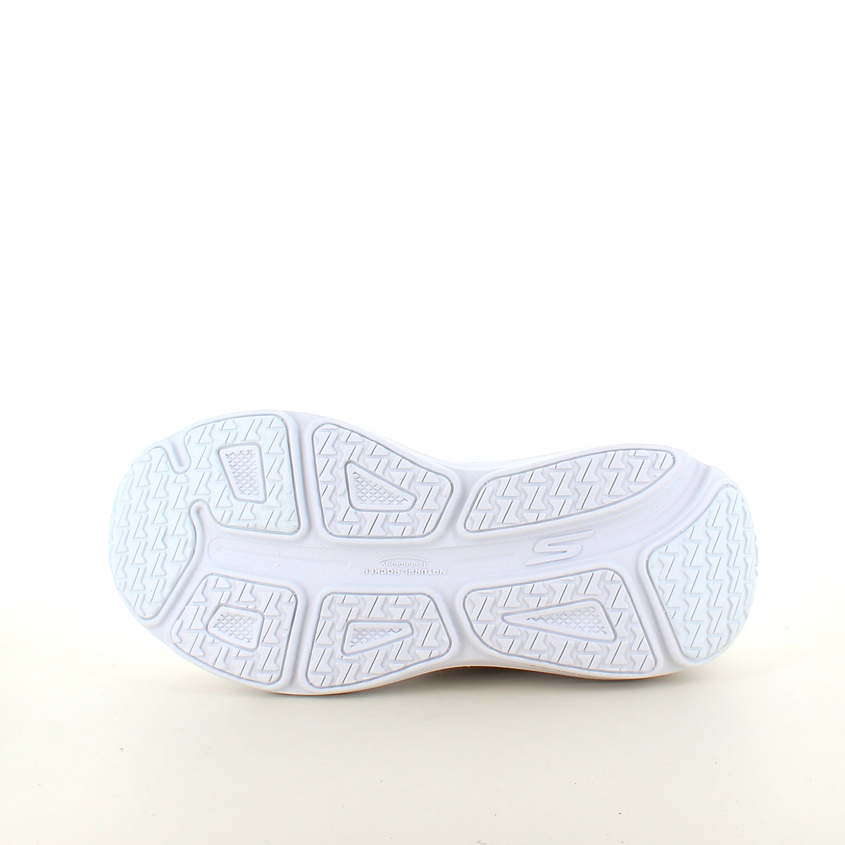 Skechers Max Cushioning Hvid slip on sneaker med stødabsorbering
