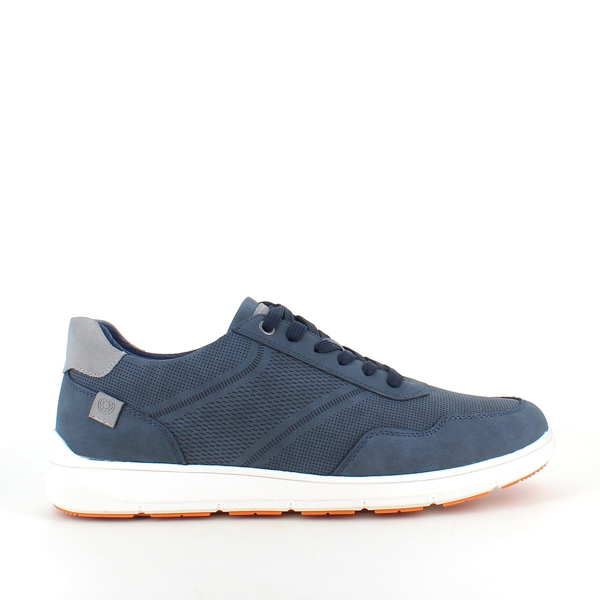 Relife sporty arbejdssko i navy med Soft Reflex-system