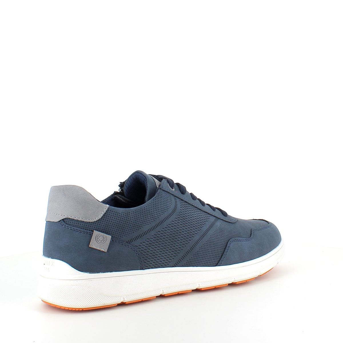 Relife sporty arbejdssko i navy med Soft Reflex-system