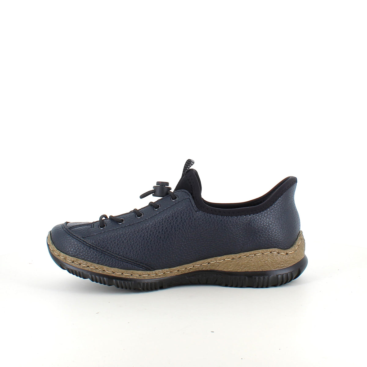 Mørkeblå Rieker slip-on sneakers