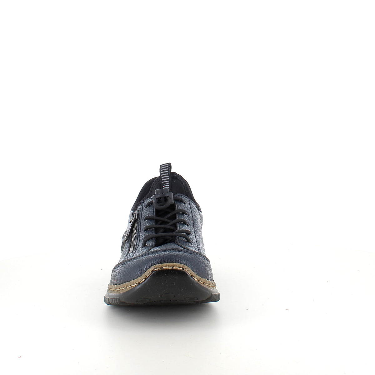Mørkeblå Rieker slip-on sneakers