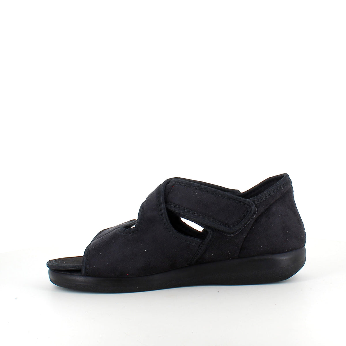 Sandal fra OrtoMed med velcro og hælkap