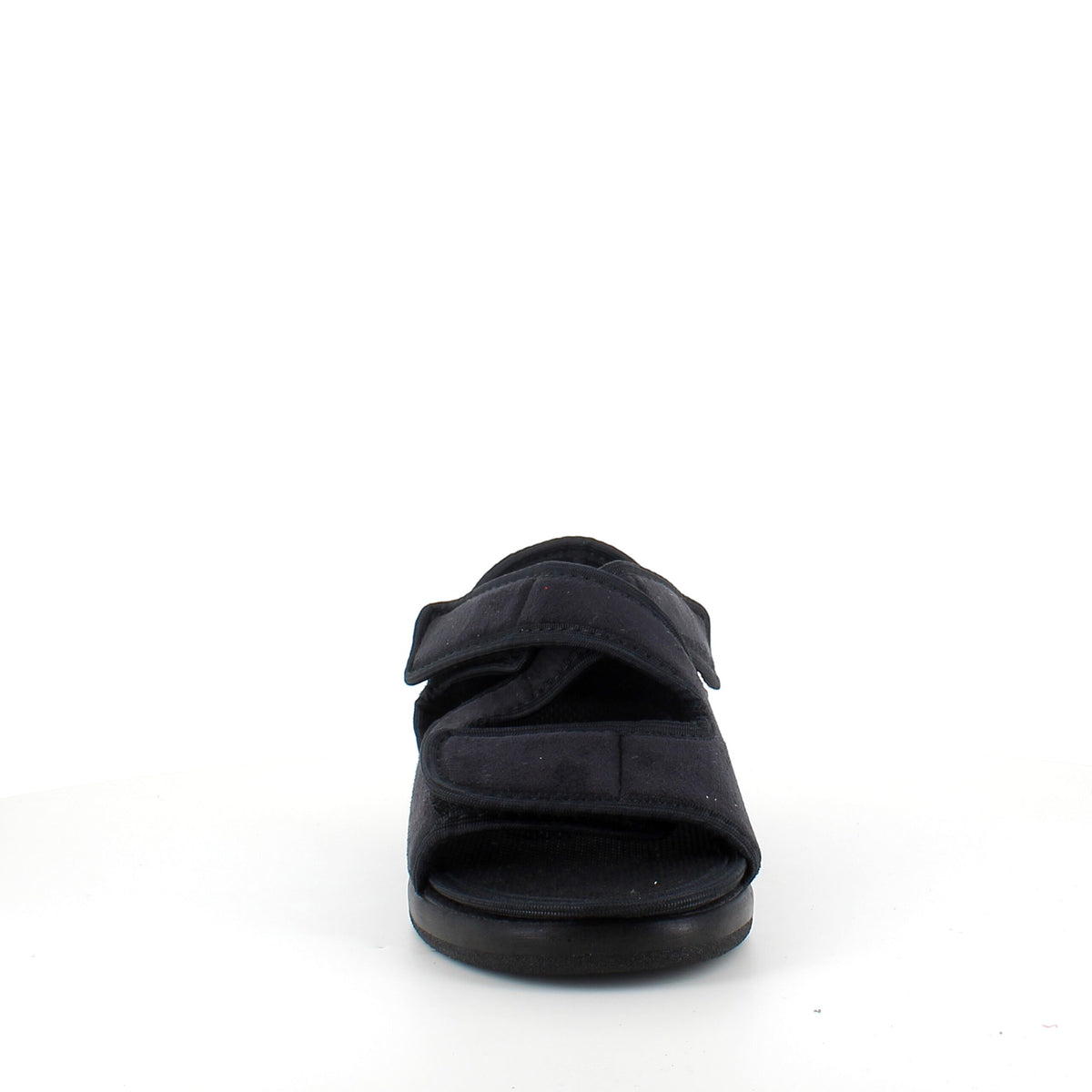 Sandal fra OrtoMed med velcro og hælkap