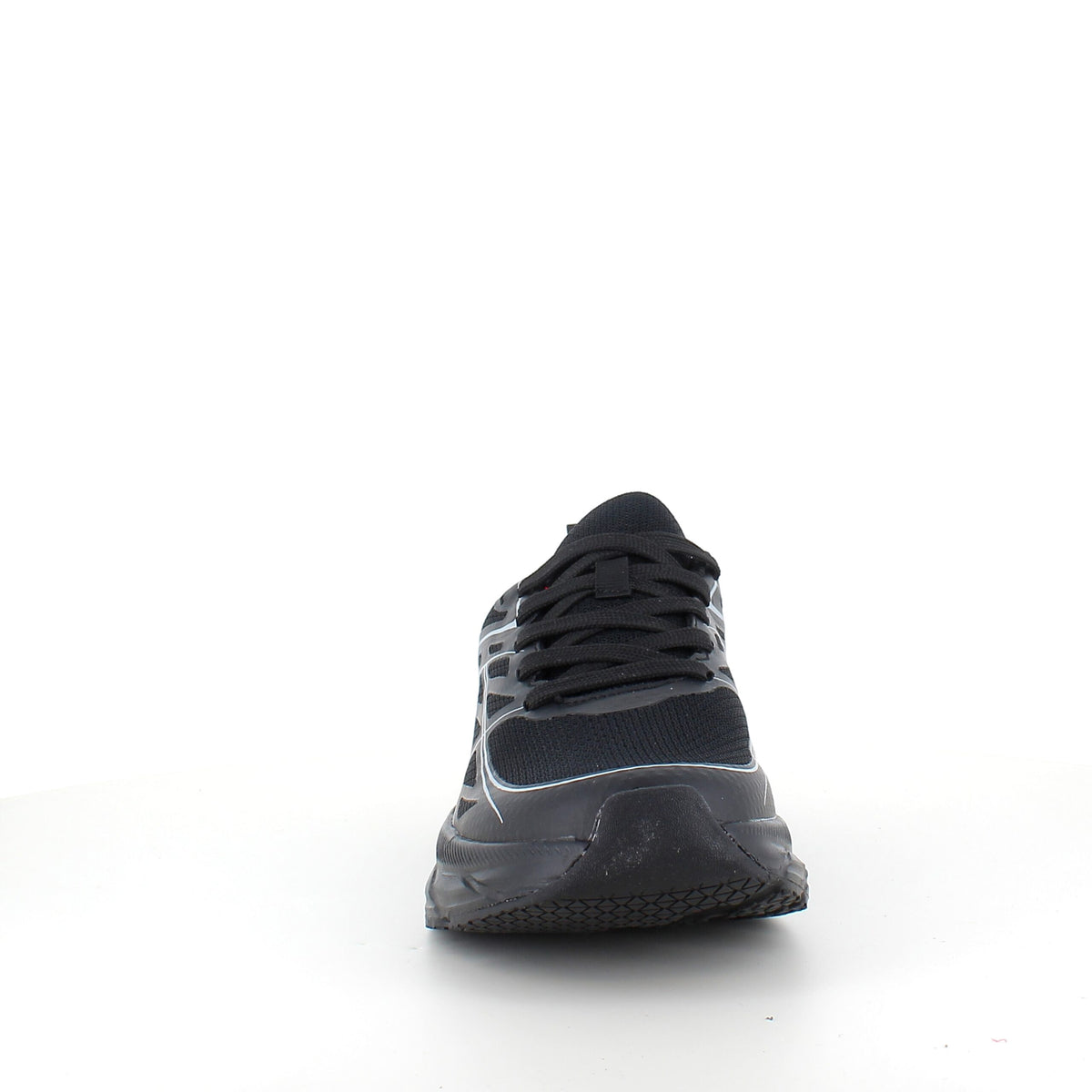 Sort sneakers i åndbart mesh