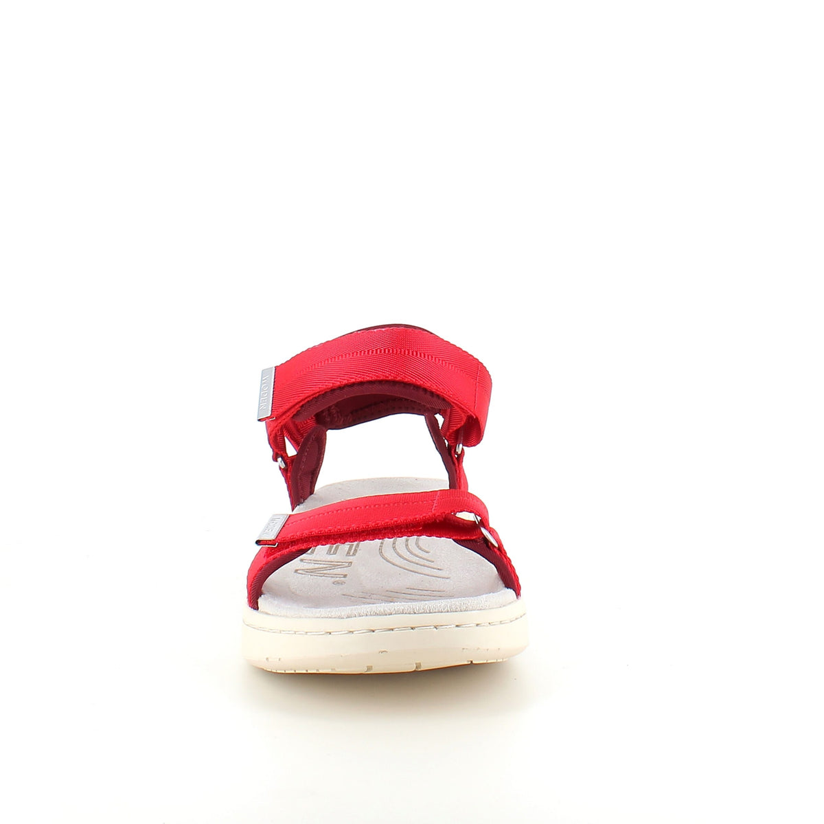 Smart rød sandal fra Woden