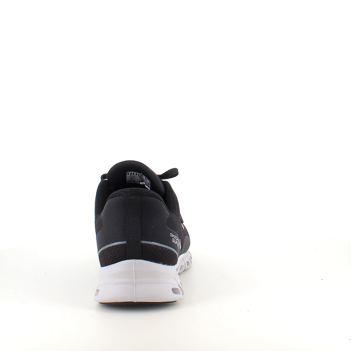 Sort Skechers Glide-Step – vandtæt sko med nem Slip-ins pasform