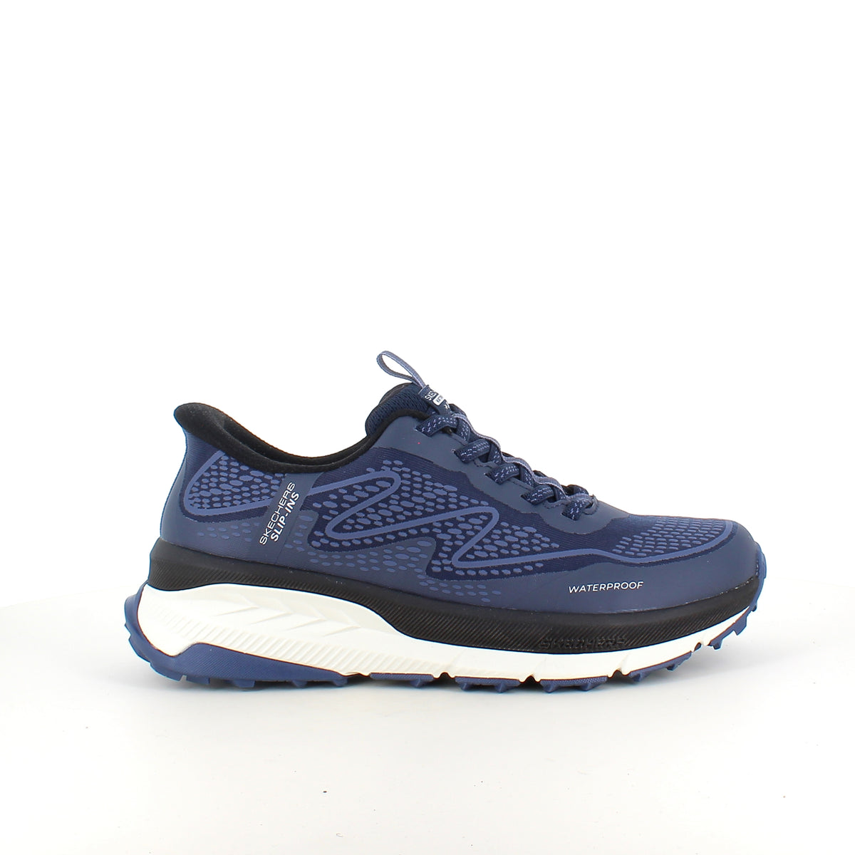 Skechers vandtæt sko med Slip-in og Memory Foam