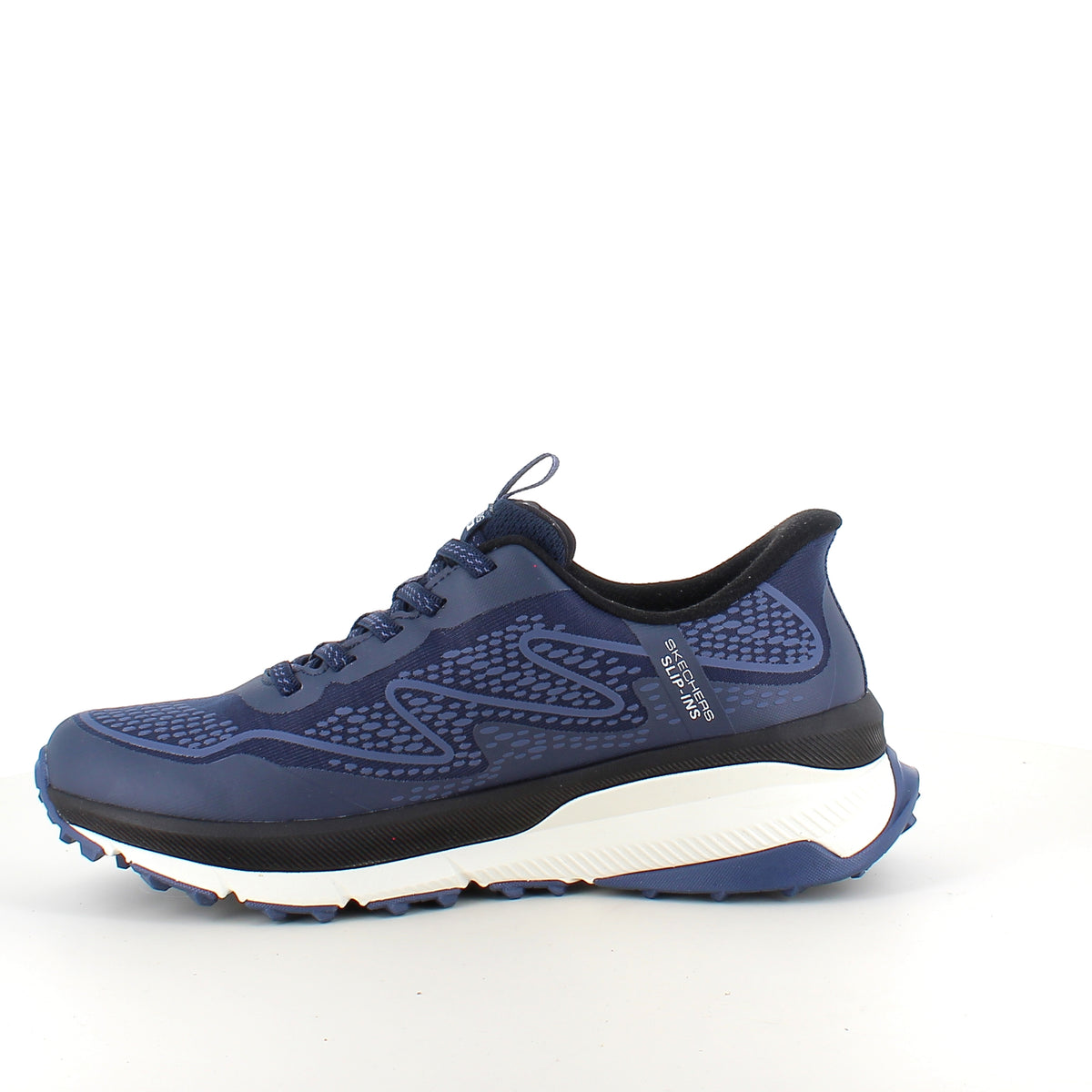 Navy Skechers vandtæt sko med Slip-in, Memory Foam og god stødabsorbering