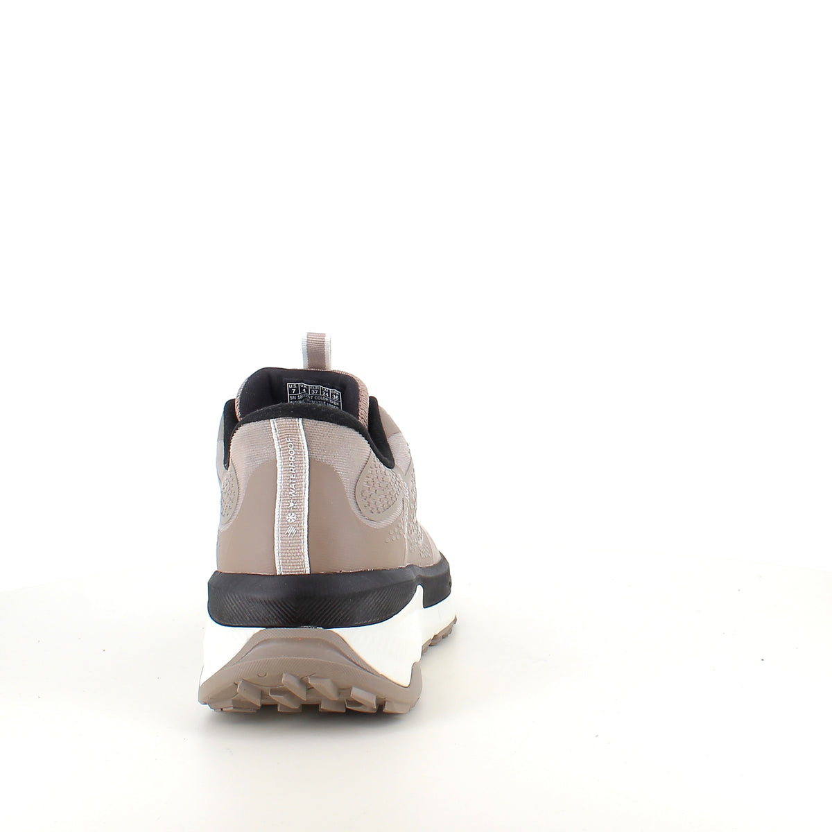 Beige Skechers vandtæt sko med Slip-in, Memory Foam og god stødabsorbering