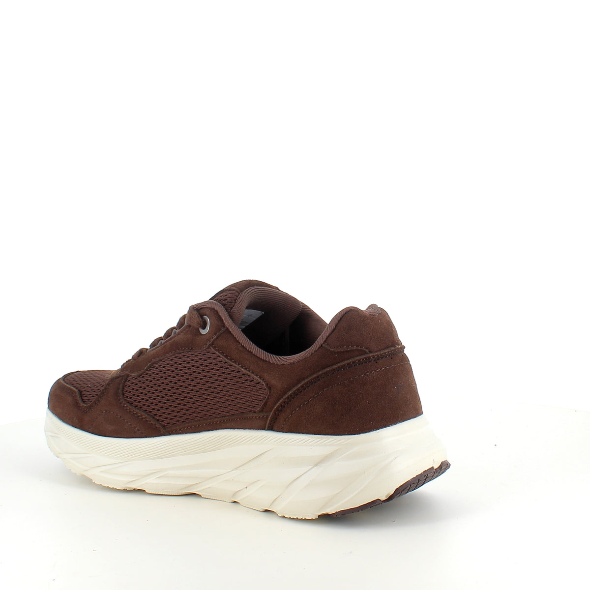 Endurance komfortsko til dame – let brun sneaker