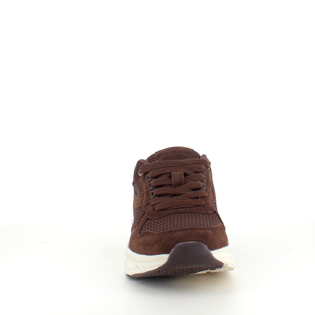 Endurance komfortsko til dame – let brun sneaker