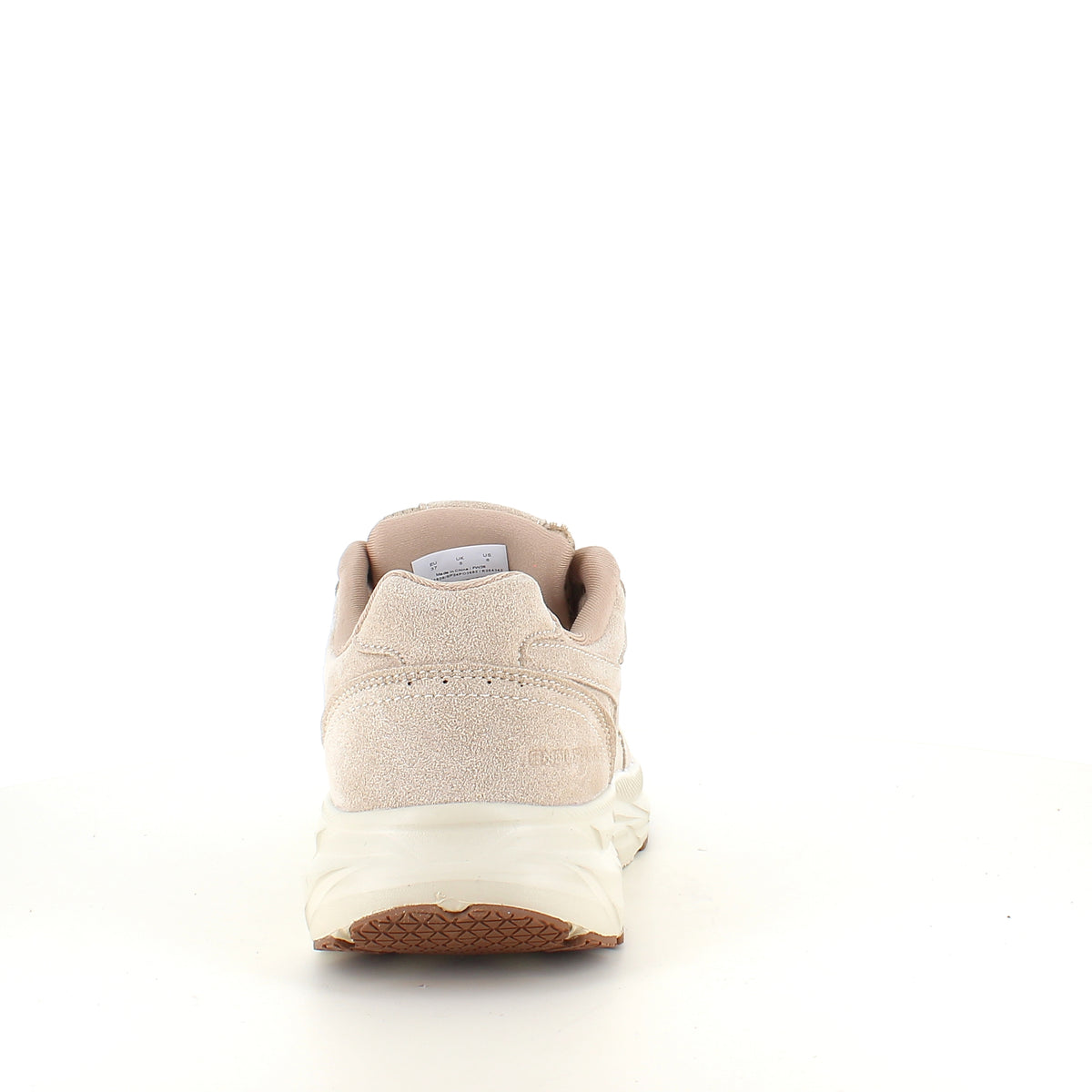 Endurance komfortsko til dame – let beige sneaker