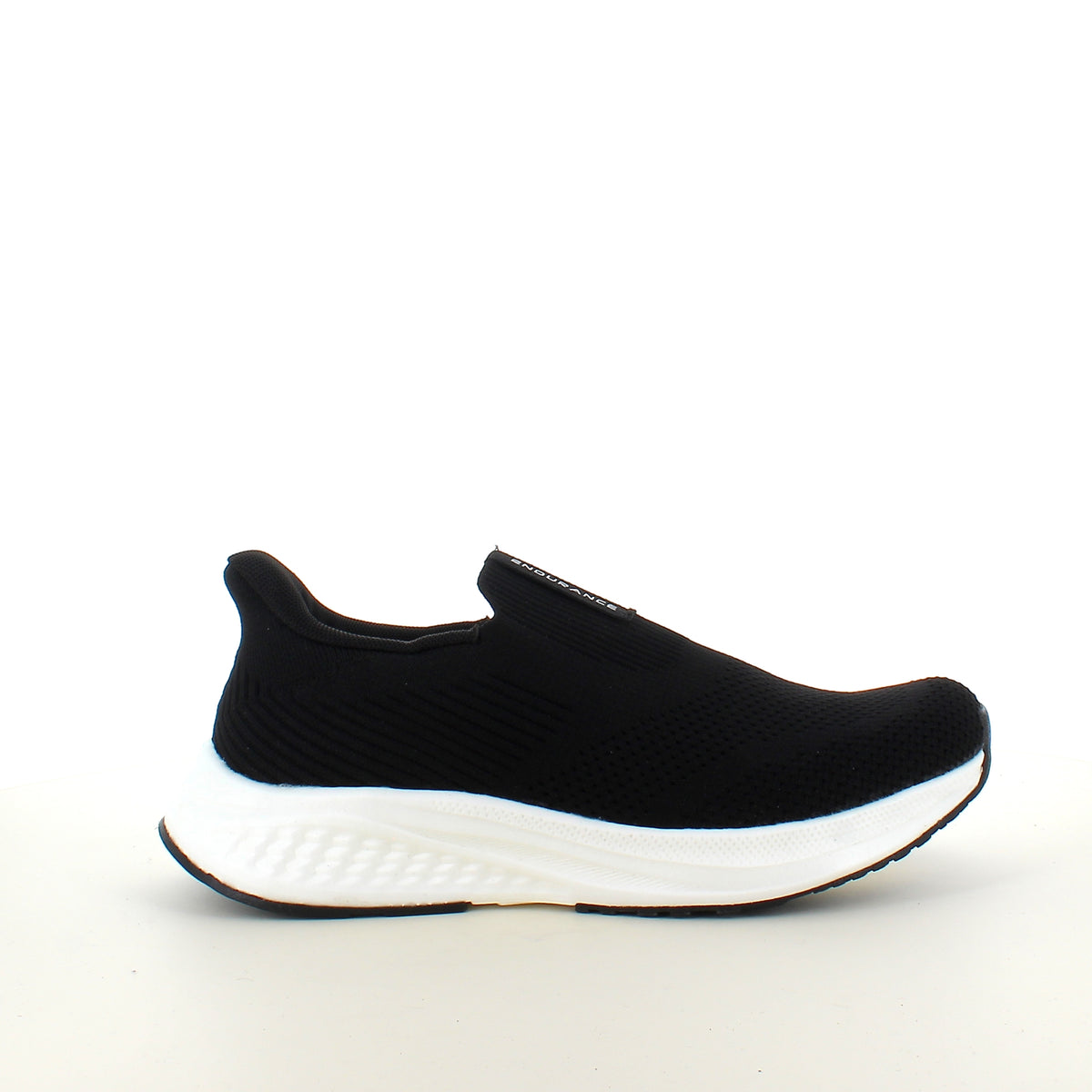 Endurance Belisa StepGo unisex sneaker i sort med hands-free funktion