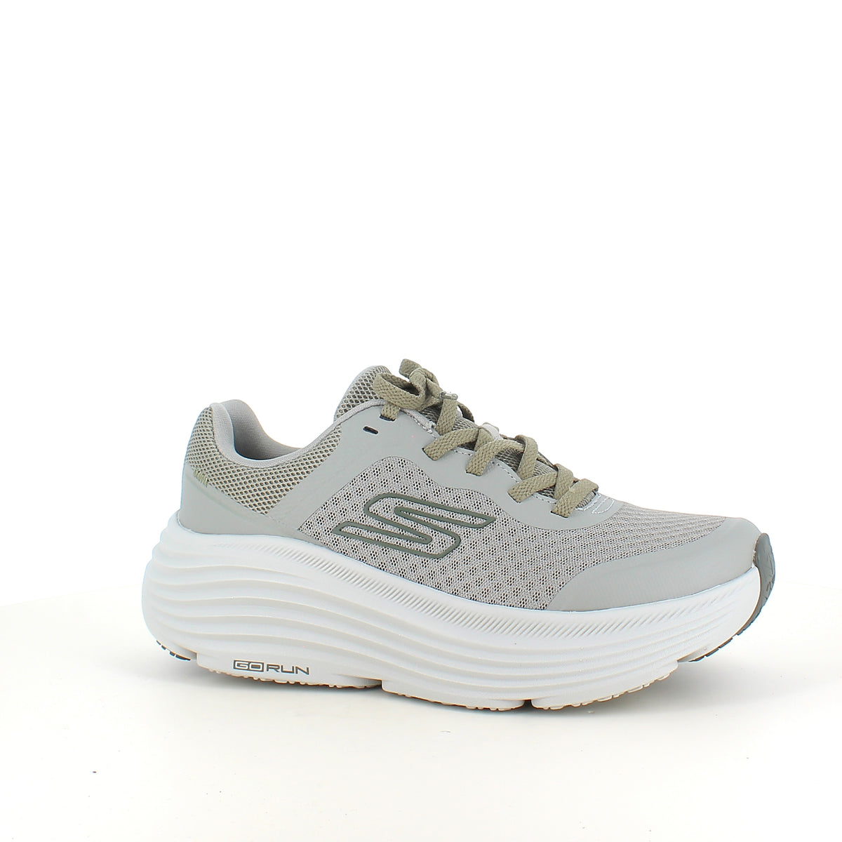 Grå Skechers Max Cushioning Endeavour – stødabsorberende komfort
