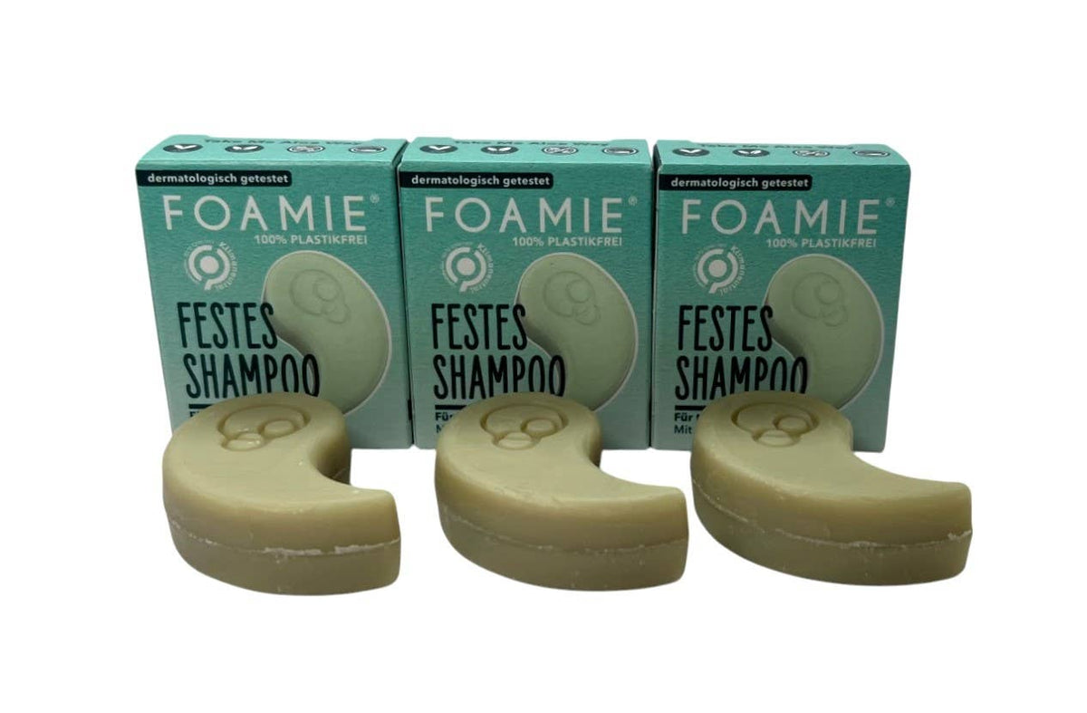 FOAMIE fast shampoo i rejsestørrelse