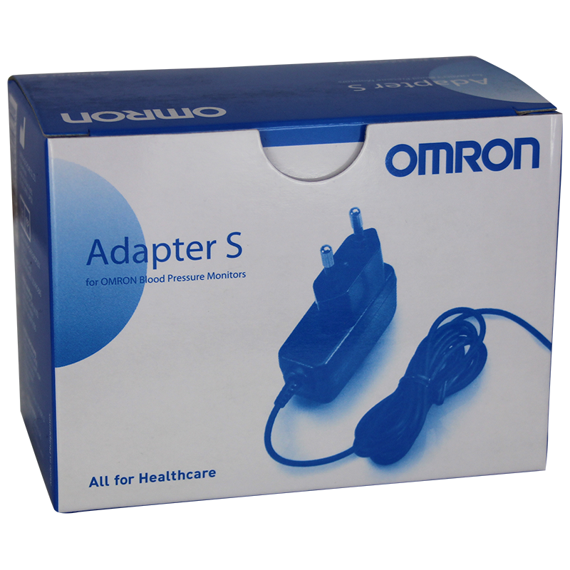 Adapter og oplader til Omron blodtryksmålere