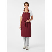 Nybo Bordeaux Unisex Kuskeforklæde, Justerbar Nakkestrop, One-Size