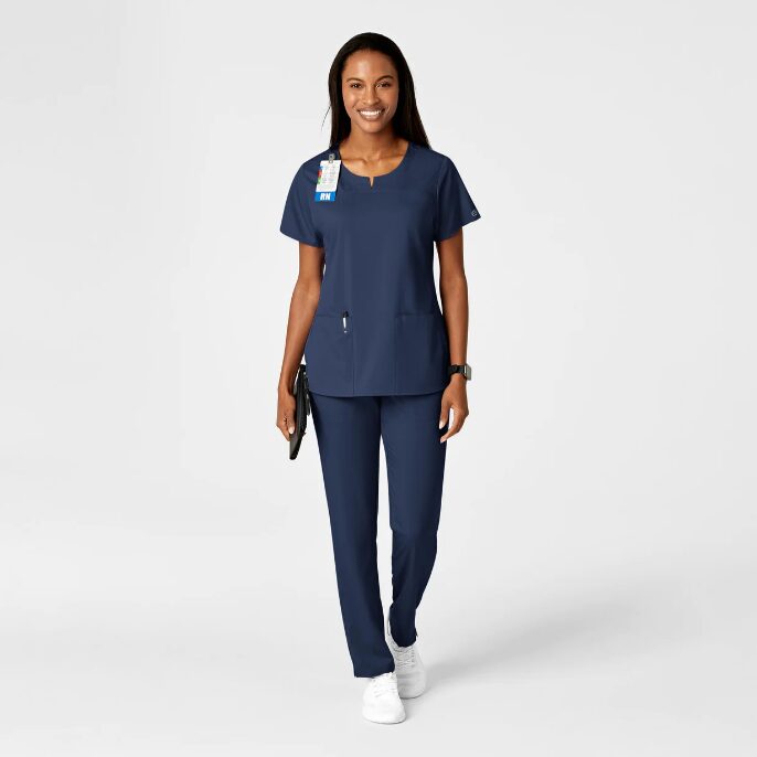 Klinikbukser i navy