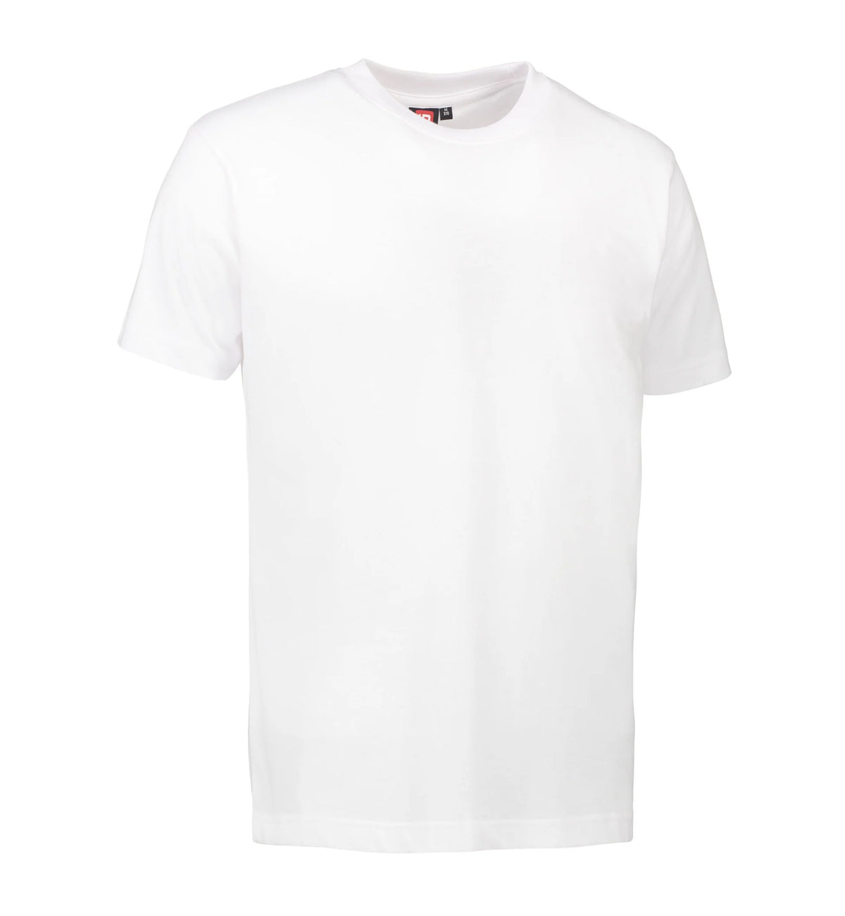 Slidstærk t-shirt i hvid til mænd