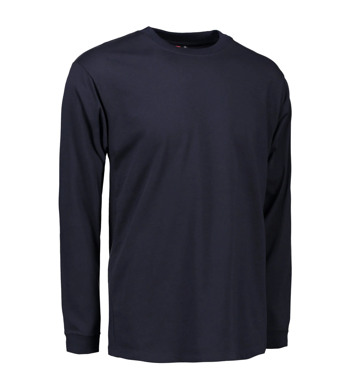 Slidstærk langærmet t-shirt til mænd i navy