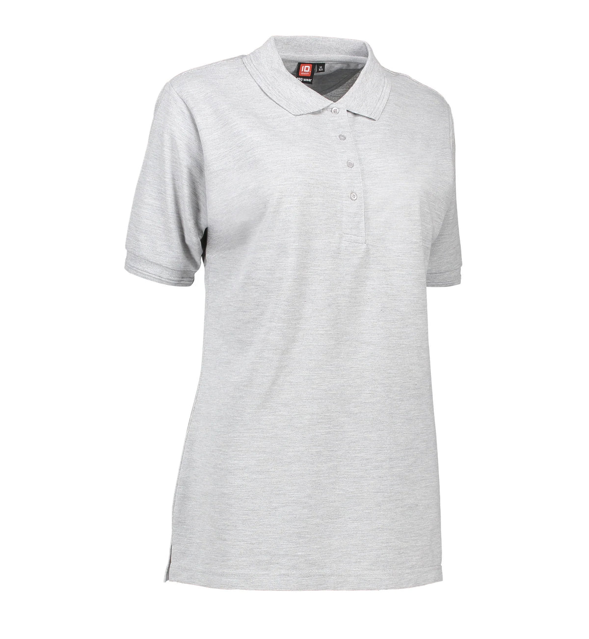 Slidstærk dame polo t-shirt i grå