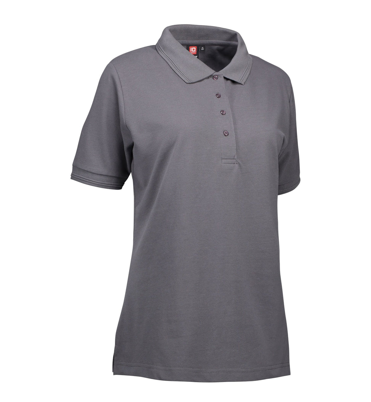 Slidstærk dame polo t-shirt i mørkegrå