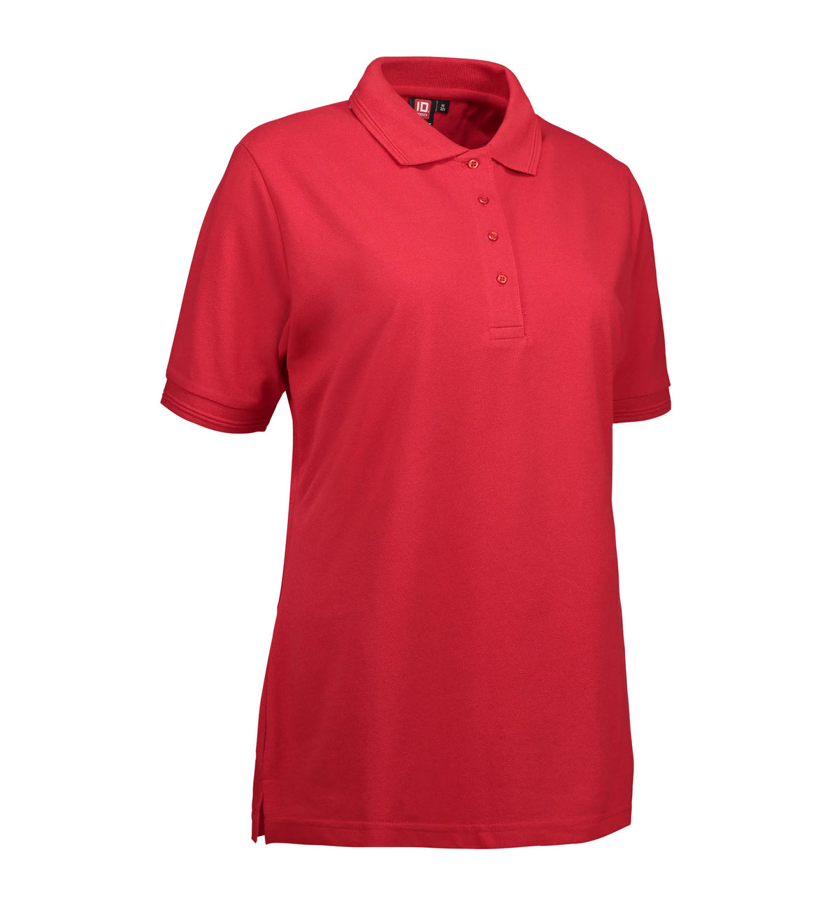 Slidstærk dame polo t-shirt i rød