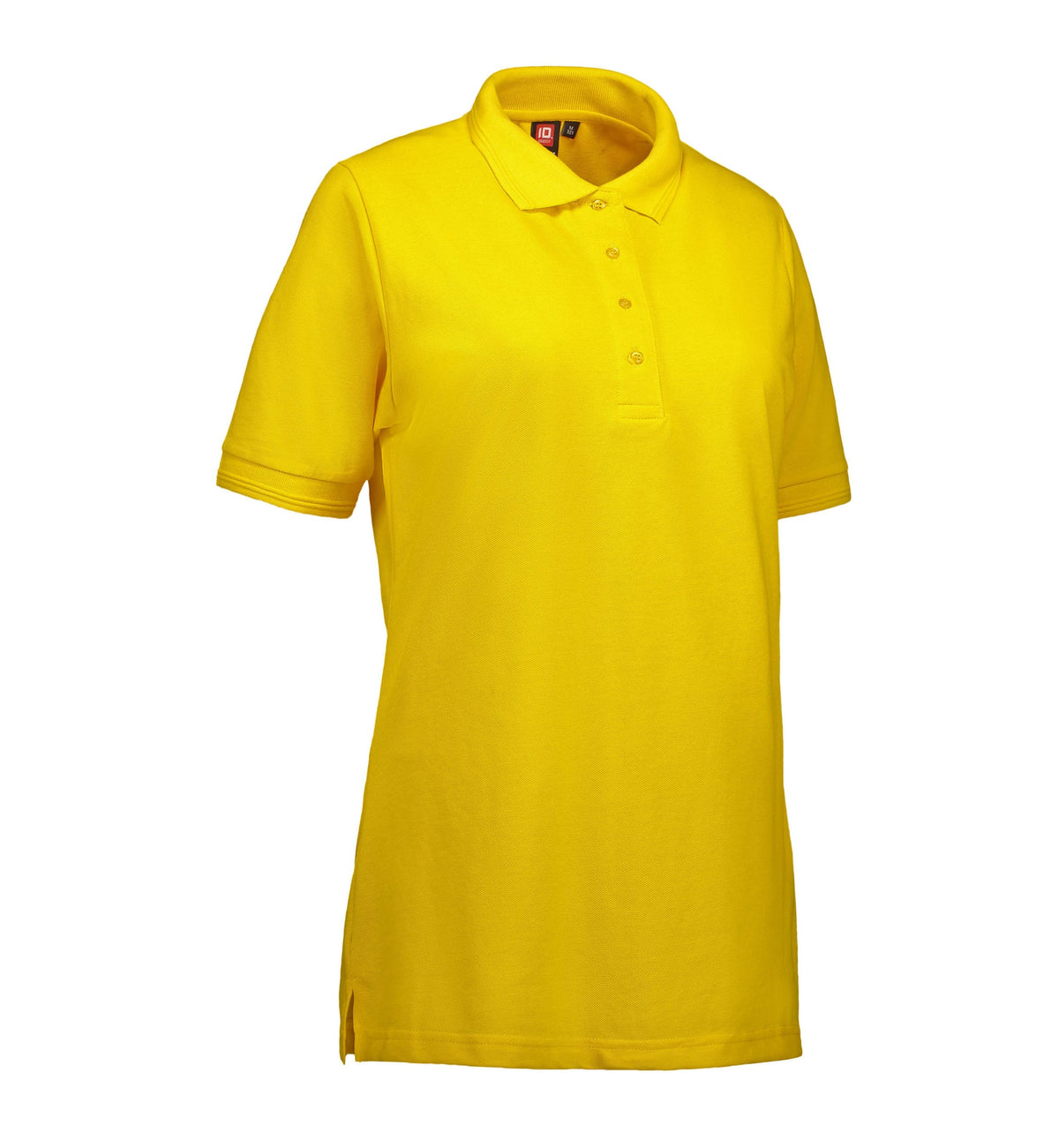 Slidstærk dame polo t-shirt i gul