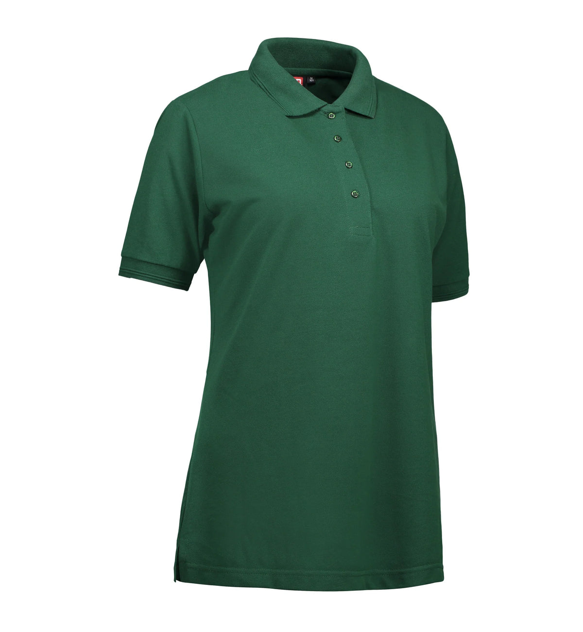 Slidstærk dame polo t-shirt i flaskegrøn