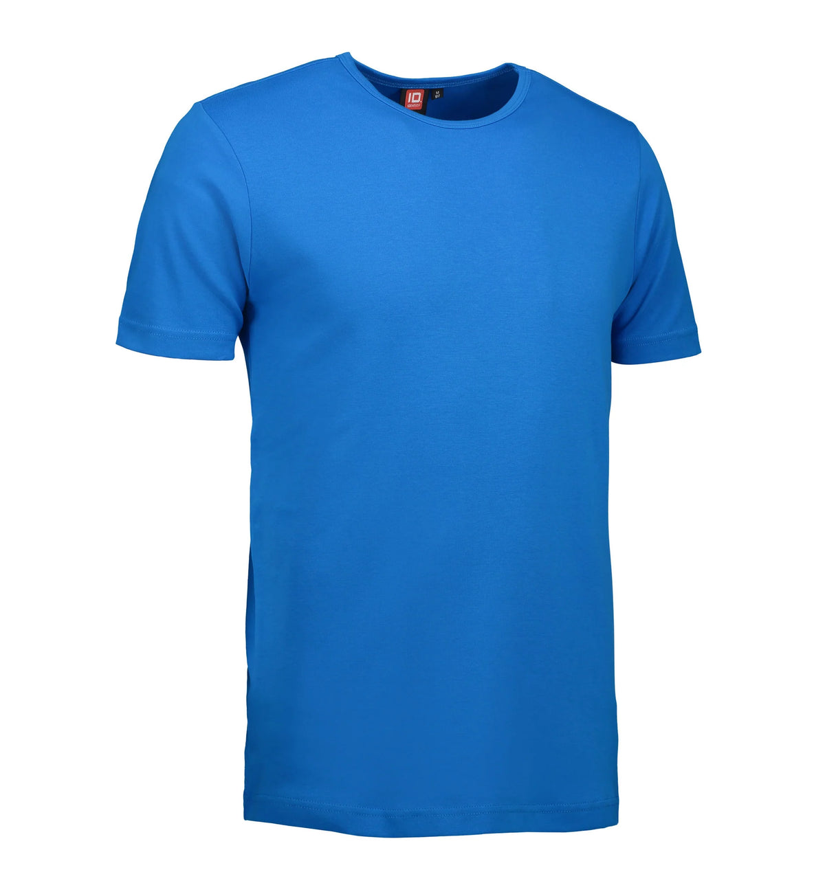 Turkis t-shirt med rund hals til mænd