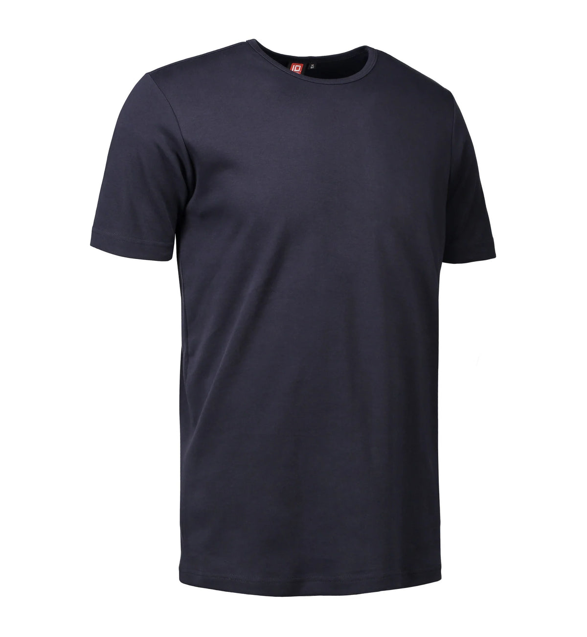 Navy t-shirt med rund hals til mænd