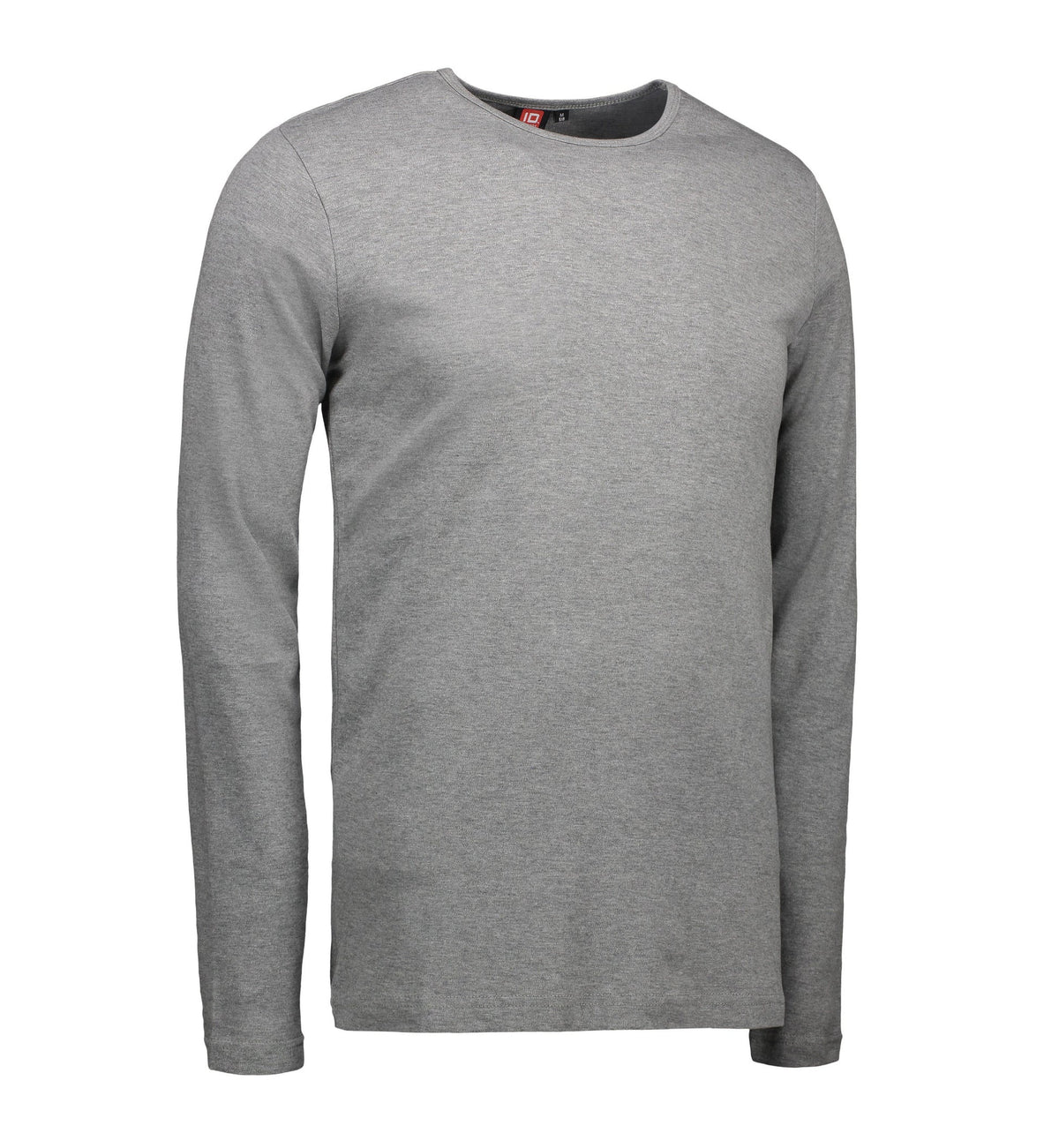 Grå langærmet t-shirt til mænd