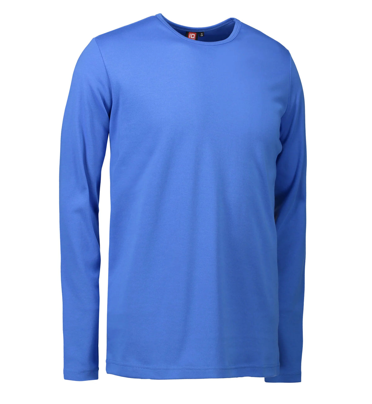 Blå langærmet t-shirt til mænd