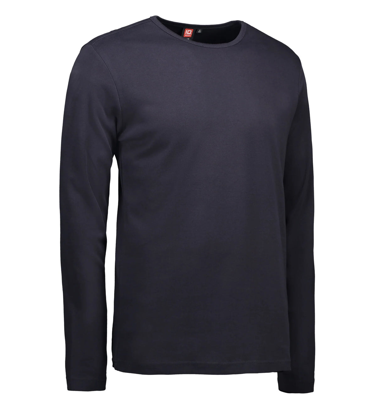Navy langærmet t-shirt til mænd