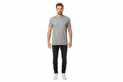 Grå stretch t-shirt til mænd fra ID Tøj