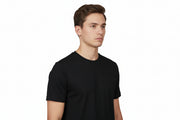 Sort stretch t-shirt til mænd fra ID Tøj