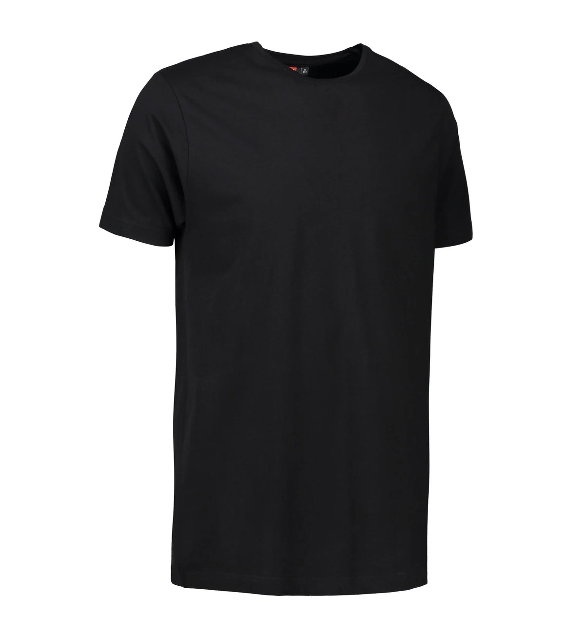 Stretch t-shirt til mænd i sort