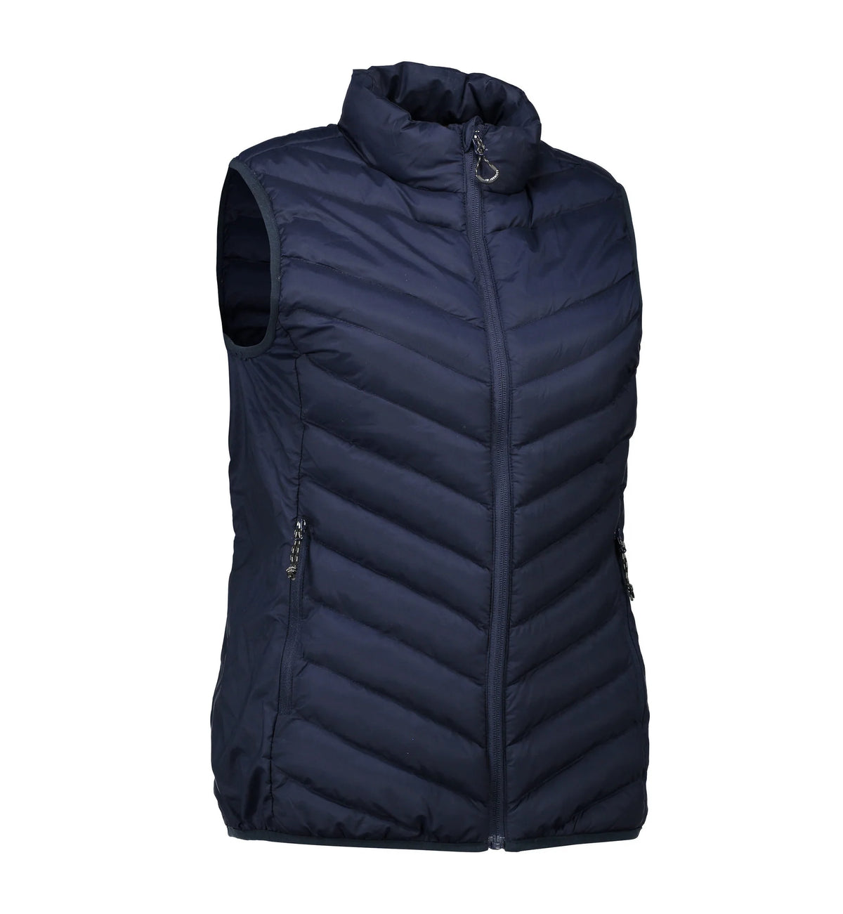 Lækker stretch vest til damer i navy