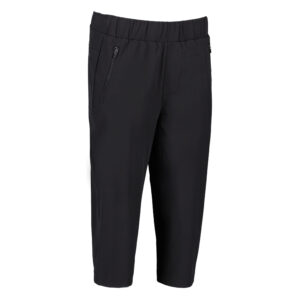 Sort 3/4 stretch bukser til damer