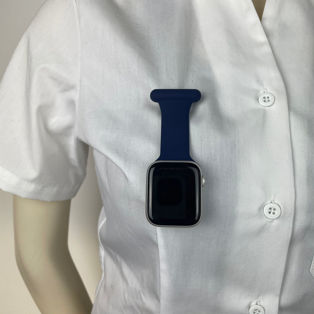 Navy sygepleje silikone rem til Apple Watch