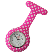 Silikone sygeplejeur – pink polkaplettet